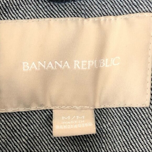 Size M Banana Republic Denim Jacket - Picture 6 of 7